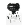 Arang ketel Barbecue grill Hideung 22,5 inci